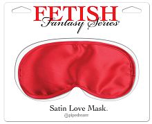 Fetish Fantasy Series Satin Love Mask - Red