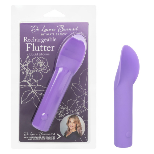 Dr. Laura Berman Rechargeable Flutter- Purple  3