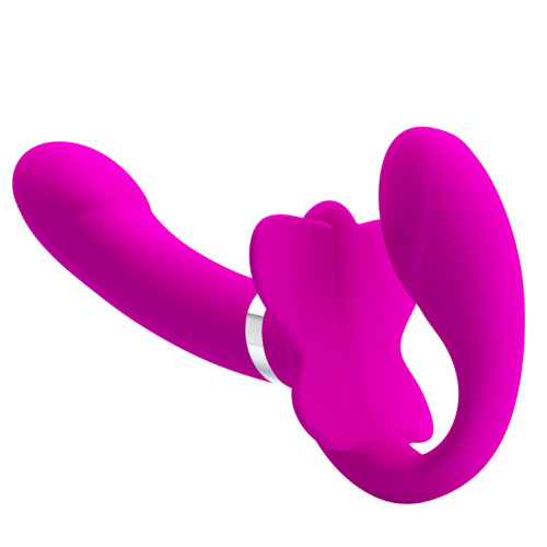 Pretty Love Valerie Strapless Strap on - Fuchsia  4