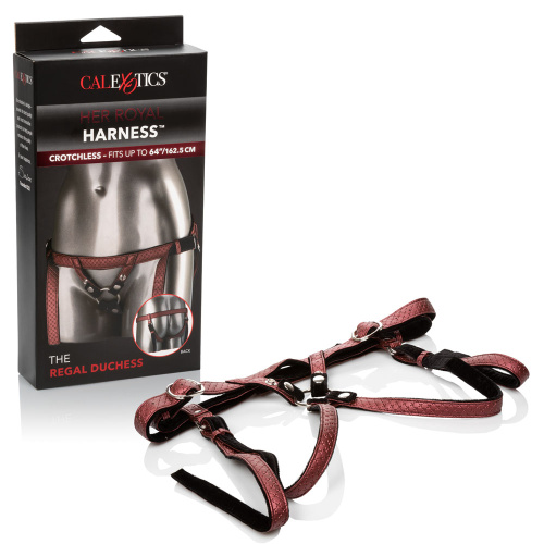 Her Royal Harness the Regal Duchess - Red  4