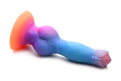 Space Cock Glow-in-the-Dark Silicone Alien Dildo  4