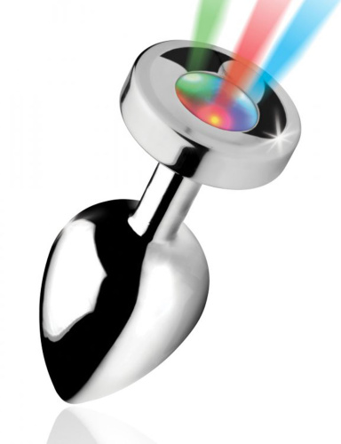 Light Up Large Anal Plug  2