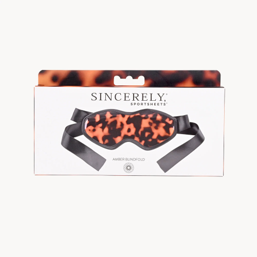 Sincerely Amber Blindfold  3