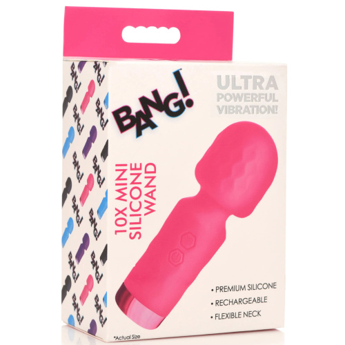 10x Mini Silicone Wand - Pink  2