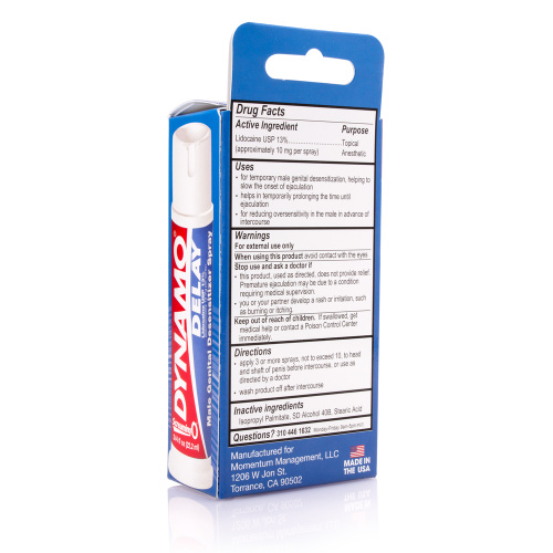 Dynamo Delay Spray - 12 Count Display  5