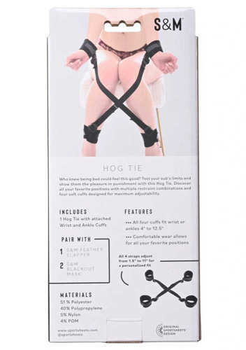 Hog Tie - Black  4