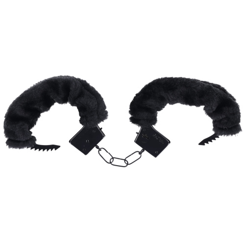 Merci - Fluff Cuffs - Black  4