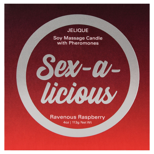 Mood Candle - Sex-a-Licious - Ravenous Raspberry - 4 Oz. Jar  4