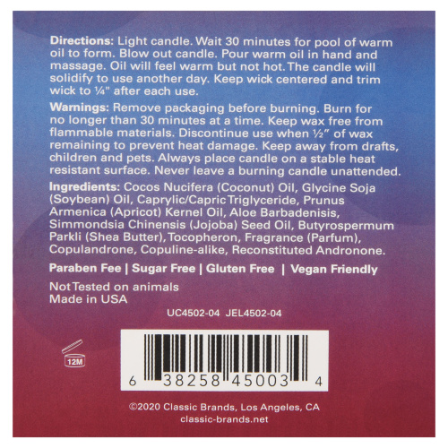 Mood Candle - Get Laid - Passion Fruit - 4 Oz. Jar  3