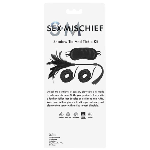 Shadow Tie and Tickle Kit - Black  2