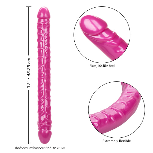 Size Queen 17 inch/43.25 Cm - Pink  5