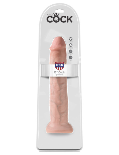 King Cock 13 Inch Cock - Flesh  3