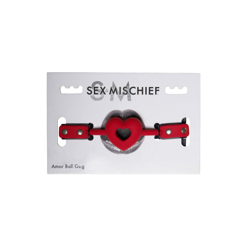 Amor Ball Gag - Red  5