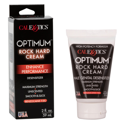 Optimum Rock Hard Cream - 2 Fl. Oz. - Boxed  4