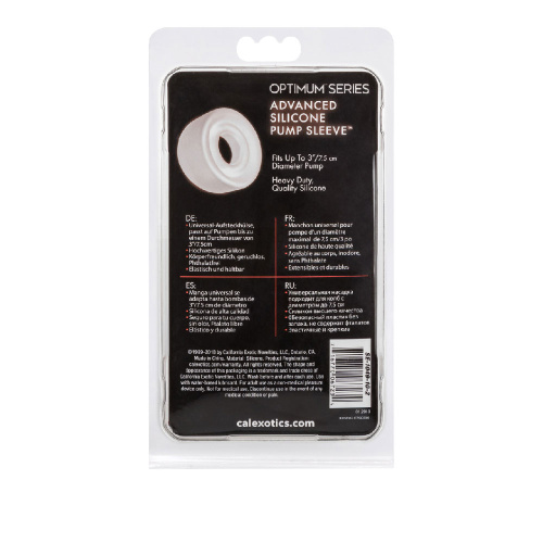Advanced Silicone Pump Sleeve - Clear  4