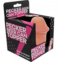 PECKER BEER CAN TOPPER