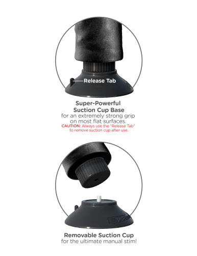 King Cock 9-Inch Vibrating Cock With Balls - Black  3