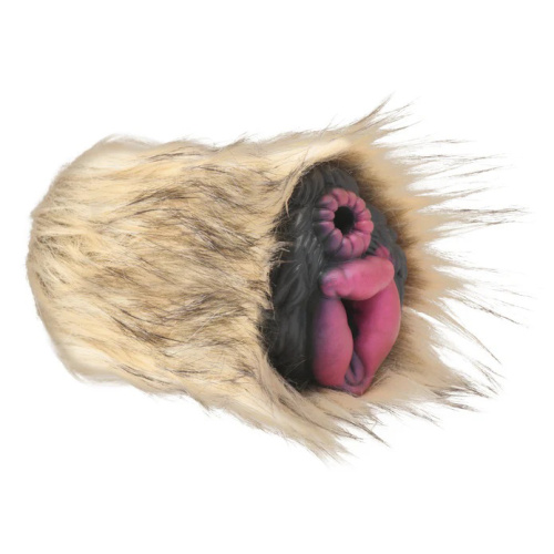 Savage She-Wolf Silicone Stroker - Brown  2