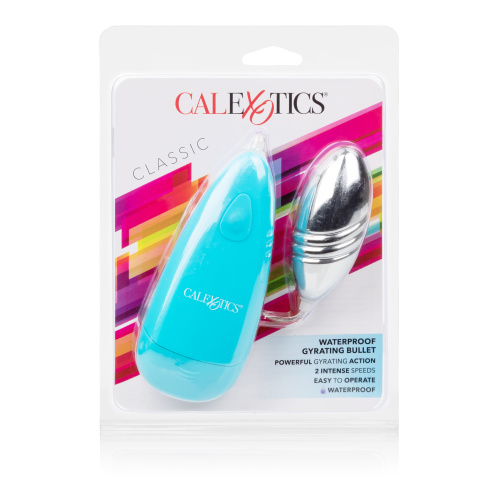 Waterproof Gyrating Bullet - Blue  2
