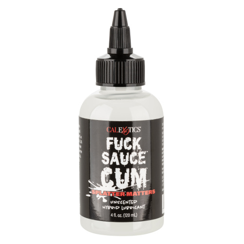Fuck Sauce Unscented Cum Hybrid Lubricant - 4 Oz  3