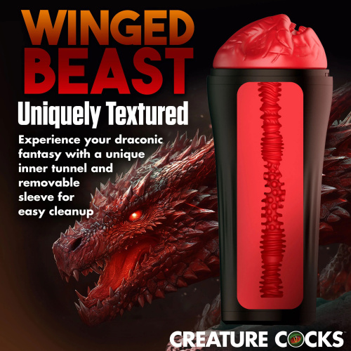 Dragon Snatch Dragon Stroker - Red  5