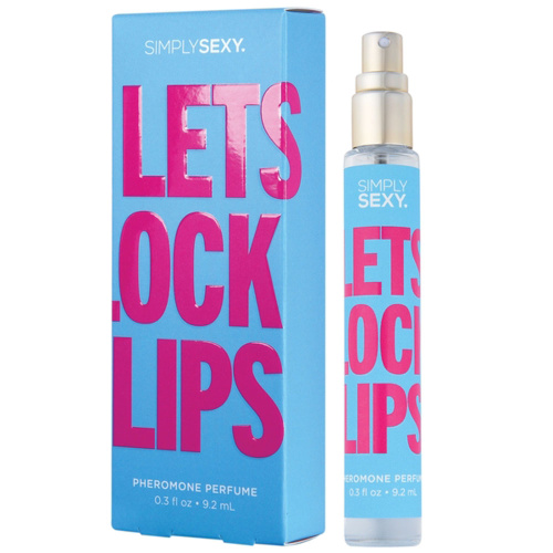 Simply Sexy Pheromone Perfume Lets Lock Lips 0.3  Oz  2