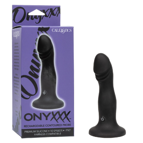 Onyxxx Rechargeable Contoured Probe - Black  4