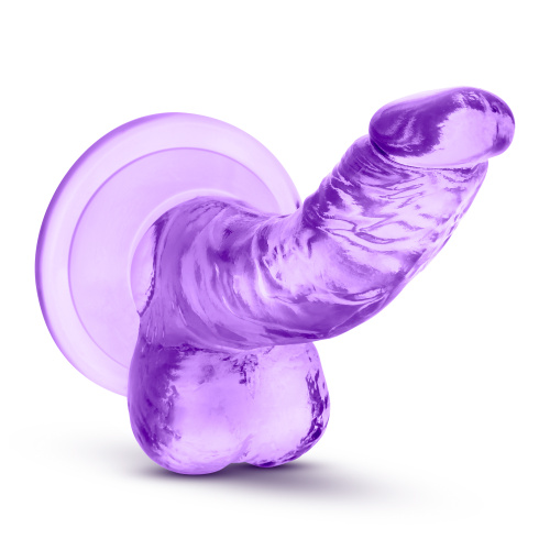 Naturally Yours - 4 Inch Mini Cock - Purple  4