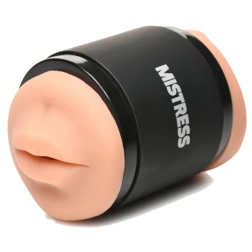Mistress Double Shot Mouth and Pussy Stroker - Medium  5
