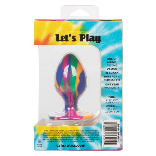 Cheeky Medium Tie-Dye Plug  2