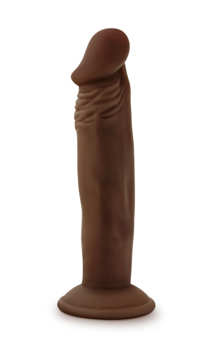 Dr. Skin Plus - 6 Inch Posable Dildo - Chocolate  3