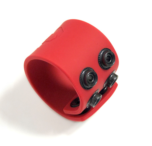 Boneyard Silicone Ball Strap 4cm Stretcher - Red  2