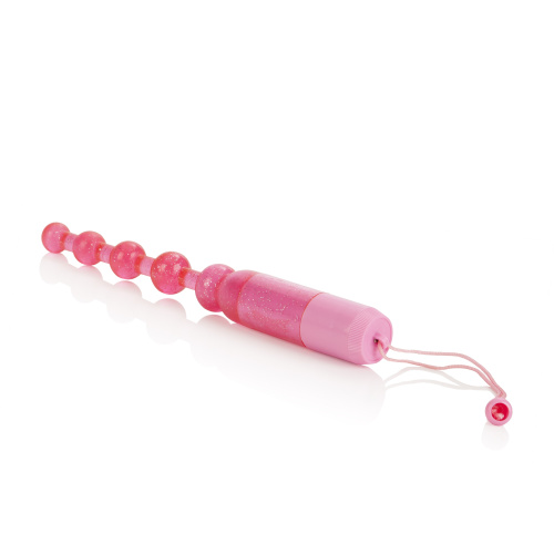 Vibrating Pleasure Beads - Pink  2