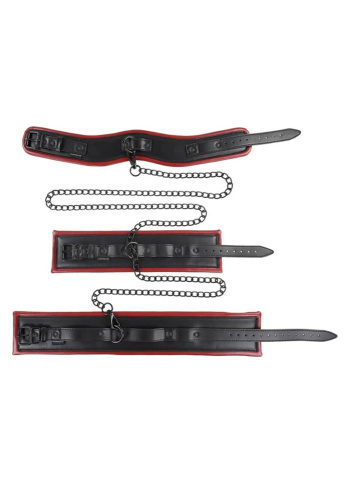 Saffron Chained and Tamed - Black/red  4