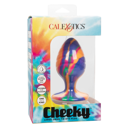 Cheeky Large Swirl Tie-Dye Plug  3