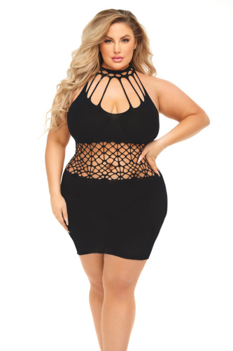 Rich B Phase Dress - Queen Size - Black  2