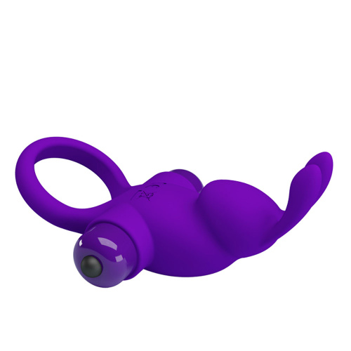 Pretty Love Vibrant Penis Ring I - Purple  2