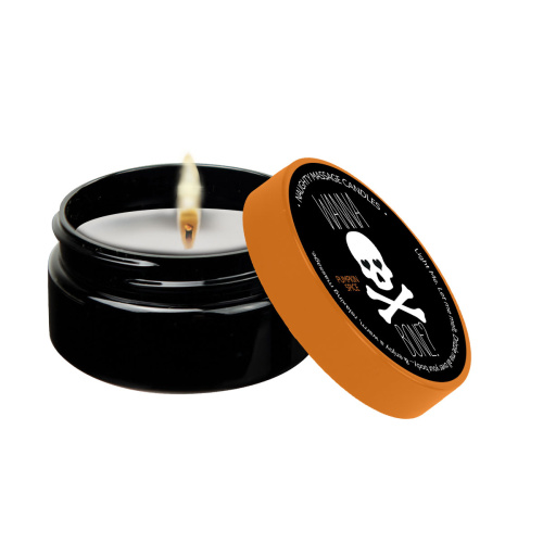Naughty Massage Candle - Wanna Bone - Pumpkin  Spice  3