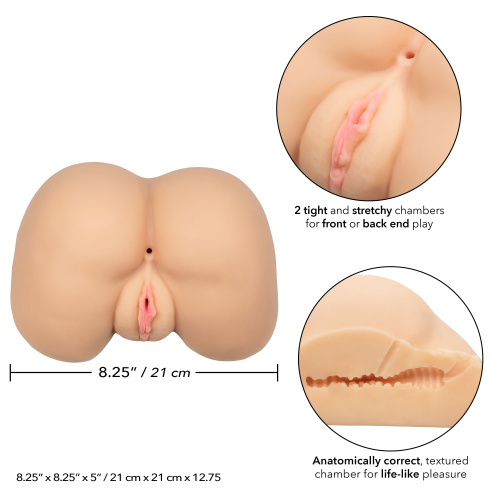 Stroke It Life-Size Ass - Ivory  5