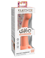 Dillio Platinum - Secret Explorer 6 Inch Dildo - Peach
