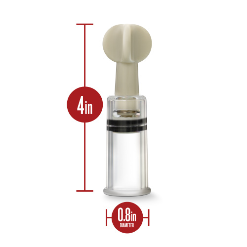 Temptasia - Clit and Nipple Twist Suckers - Set of 3 - Clear  3