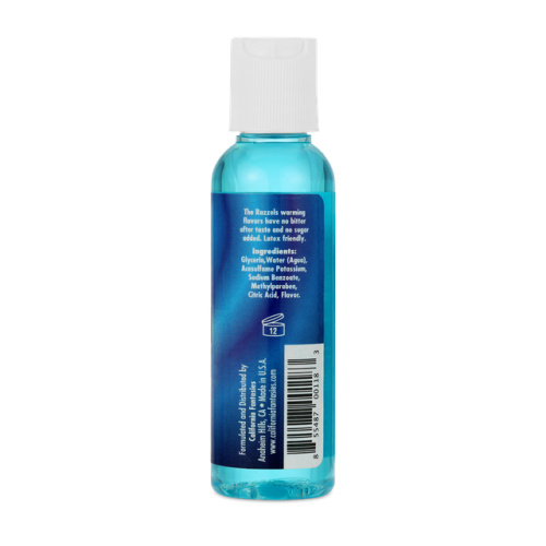 Razzels Warming Lubricant - Tropical Teeze - 2 Oz. Bottle  2