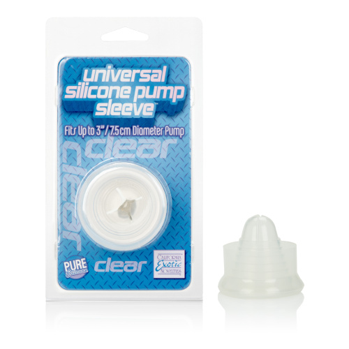 Universal Silicone Pump Sleeve - Clear  4