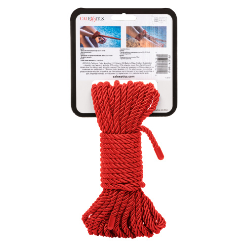 Scandal BDSM Rope 32.75ft/ 10m - Red  2