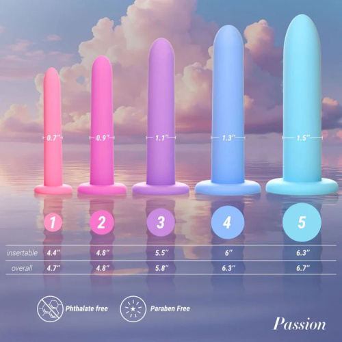 Silicone Pelvic Kegel Exerciser Set  4