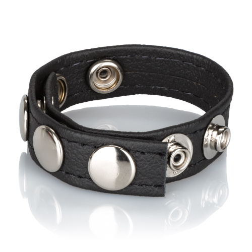 Leather Multi-Snap Ring  4