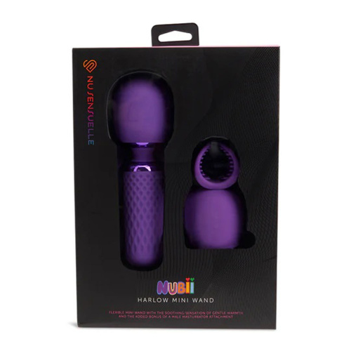 Nu Sensuelle Nubii Harlow Mini Wand - Purple  2
