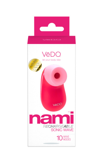 Nami Rechargeable Sonic Vibe - Foxy Pink  2