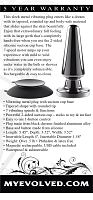 Advanced Metal Plug - Black Chrome