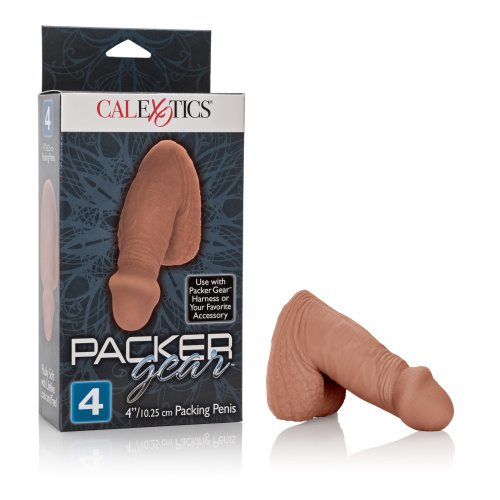 Packer Gear Packing Penis 4 Inch - Brown  4